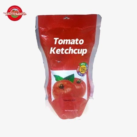 1% Brix 210g Sachet Ketchup, sabor natural puro perfecto para salsa de salsa frita.