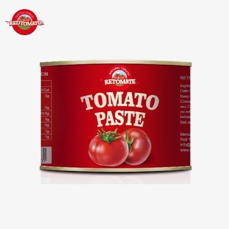 Sin esfuerzo conveniente 70 gramos de la lata de pasta de tomate dulce y sabroso fácil de usar