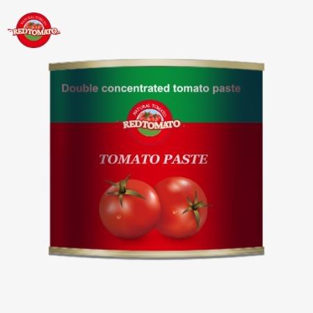 210g de pasta de tomate enlatada cumple con las normas de seguridad alimentaria reconocidas a nivel mundial, incluidas la FDA, ISO HACCP y BRC