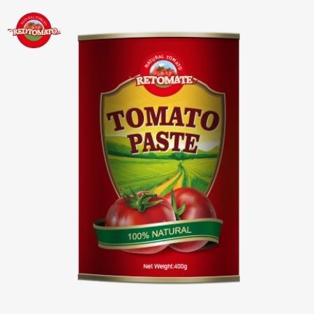 El cumplimiento de los estrictos controles de calidad ISO HACCP BRC y las directrices de la FDA está garantizado en cada pasta de tomate de 400 g