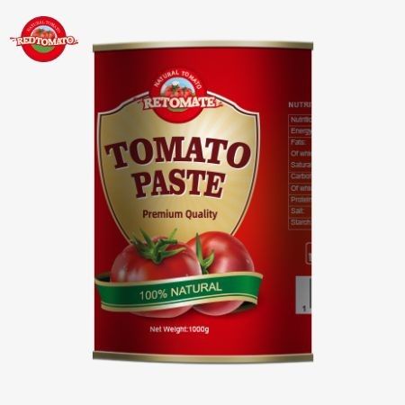 Pasta de tomate enlatada de 1000g de primera calidad a precios preferenciales ofreciendo servicios OEM personalizados