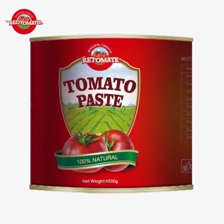 2024 Pasta de tomate de alta calidad con 4,5 kg de envases a granel 28-30 Tipo de envasado Brix