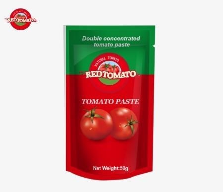La pasta de tomate en bolsas de 50 gramos cumple con las normas ISO HACCP y BRC