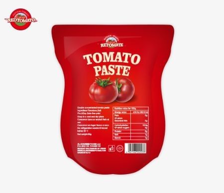 Pesta de tomate en bolsita 50g 56g 70g Pesta de tomate en bolsita sin aditivos 100 Pureza para cocinar