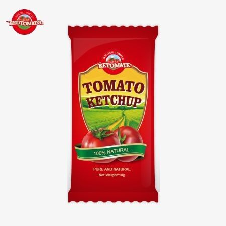 10 gramos de tomate con ketchup sabor dulce y rico, sabor puro precio de fábrica natural