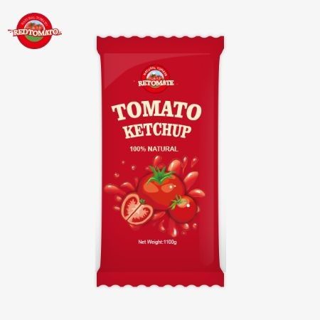10 gramos de salsa de tomate ofrece un sabor dulce y rico con ingredientes naturales a un precio de fábrica