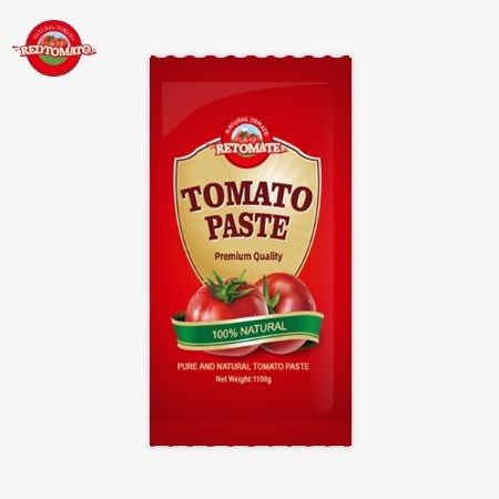 Tomate en bolsas pequeñas 30g sabor agrio y dulce sabor natural puro ISO HACCP BRC FDA estándares