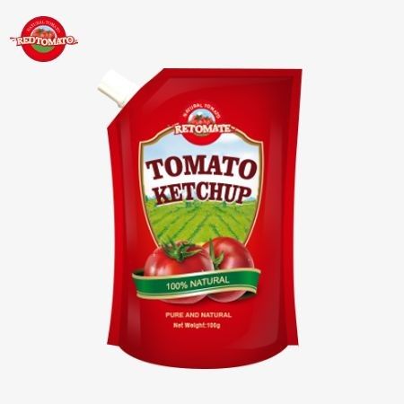 Los estándares de OEM y están disponibles Precios de fábrica 140g bolsas de ketchup que cumplen con el internacional
