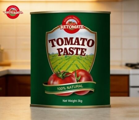 3 kg de pasta de tomate enlatada ISO HACCP BRC y FDA aprobada para la exportación internacional