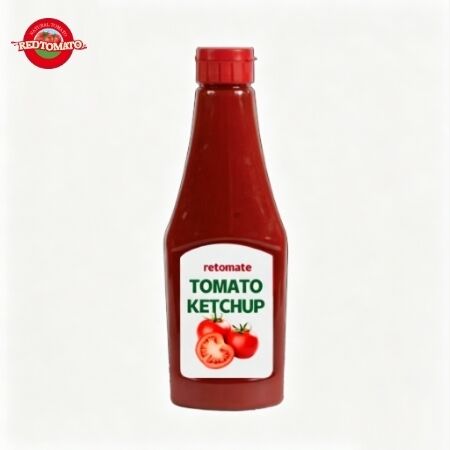 Botella de 340 g de salsa de tomate, condimento agridulce con certificación ISO para hamburguesas y patatas fritas