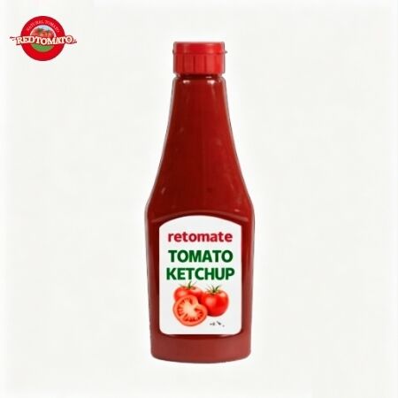 340g botella de ketchup sabor agrio y dulce ISO certificado para comidas diarias
