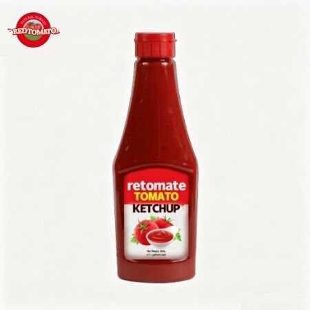 Dulce y agrio sabor natural puro Tomate Ketchup 340g Botella para cocinar todos los días