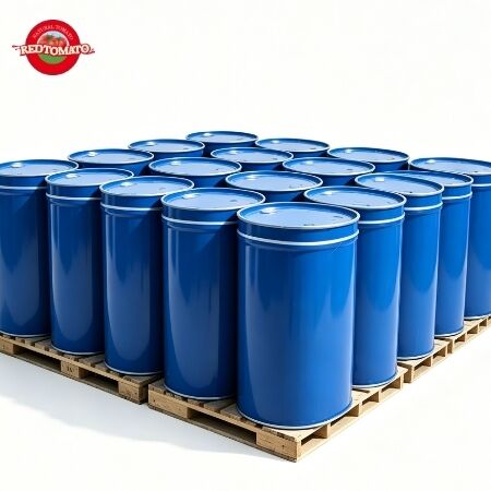 Nuevo cultivo batería de tomate 30-32% Brix doble concentrado 100% puro Xinjiang