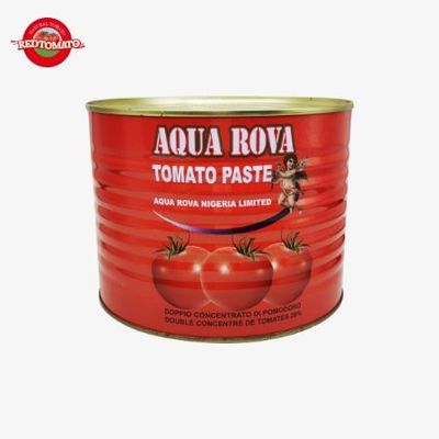 Toda pasta de tomate enlatada natural 2200g Sin aditivos 30%-100% de pureza