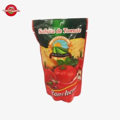 Pasta de tomate de bolsillo ISO, 227g Pasta de tomate triple concentrado 30%-100% de pureza