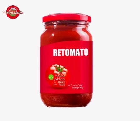 Pasta de tomate ISO Jar 580 ml Deliciosamente concentrado 30%-100% de pureza