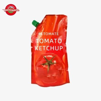 Deliciosos bolsillos de ketchup 400 gramos pequeños para llevar y usar sin esfuerzo