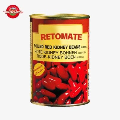 Certificado HACCP frijoles rojos enlatados, 850 g frijoles rojos en salmuera