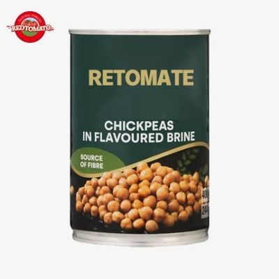 Deliciosos y salados alimentos enlatados frijoles 400g nutritivos guisantes en salmuera