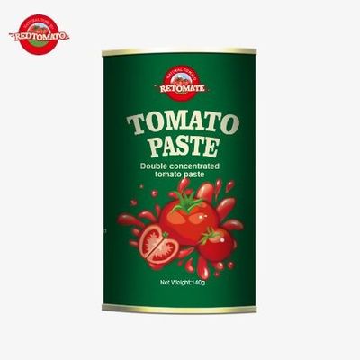 140g de pasta de tomate enlatada que presenta una calidad superior mejorada excepcionalmente conveniente