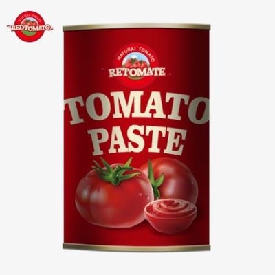La producción de las latas de pasta de tomate de 425 gramos cumple con los estándares mundiales, incluyendo los reglamentos ISO HACCP BRC y FDA