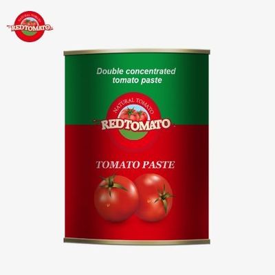 Fabricante Fábrica 850g Pasta de tomate enlatada lata de lata para el embalaje de alimentos