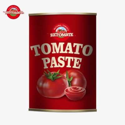 Productor de pasta de tomate enlatada de 1000g de calidad superior, que ofrece servicios OEM.