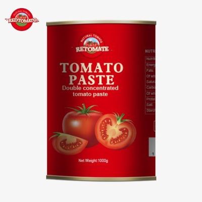 Fabricante 1000 g de latas de lata vacías para pasta de tomate