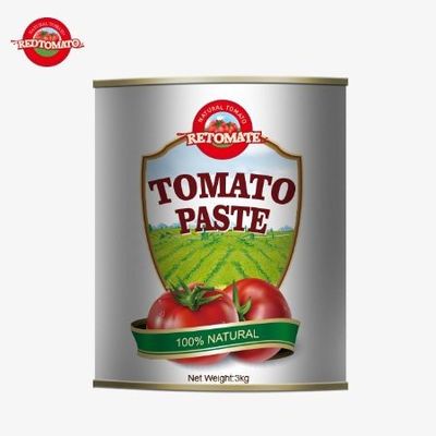 Pasta de tomate enlatada 3 kg en 28-30% de Brix con el mejor precio en fábrica