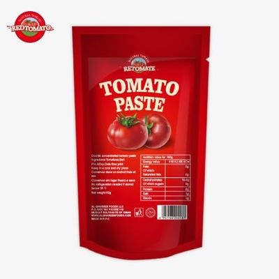 Pasta de tomate de 100 gramos de alta calidad de una fábrica de renombre en China