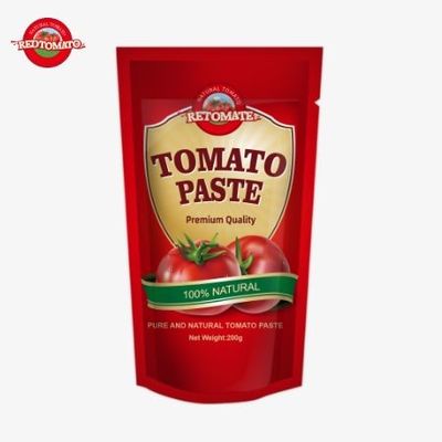 Certificado de la FDA para pasta de tomate concentrado doble 200 g en bolsas de pie