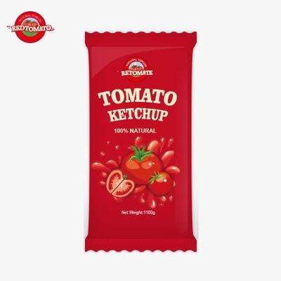 10 gramos de salsa de tomate ofrece un sabor dulce y rico con ingredientes naturales a un precio de fábrica
