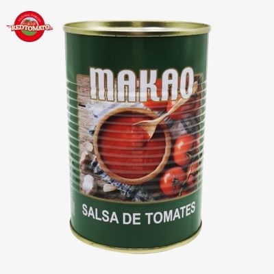 MAKAO 425g Salsa enlatada de tomates Brix9-11%
