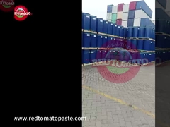Pasta de tomate de descanso caliente, 30-32% Brix Triple Concentrado de pasta de tomate