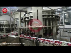 Pasta de tomate enlatada fácil de abrir tapa y producir