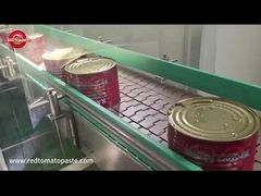La fábrica de tomates ofrece pasta de tomate enlatada con envases en latas de 2200 gramos, asegurando una frescura de alta calidad