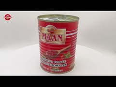800 g de pasta de tomate enlatada doble concentrado Brix22-24% Marca personalizable Disponible