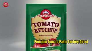 Bolsas de ketchup de primera calidad de 50 g
