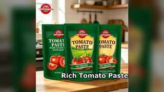 80 g de potenciador de sabor en bolsa de pasta de tomate